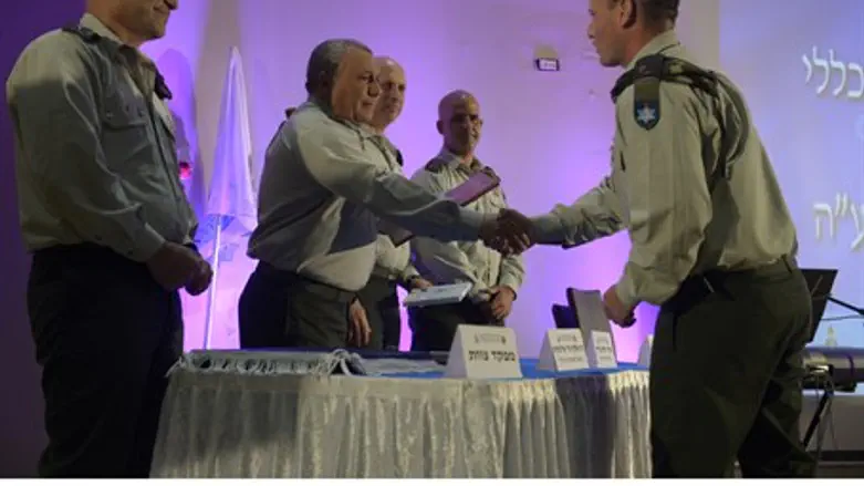 Officer's course graduation ceremony