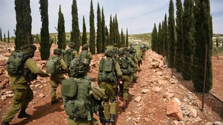 לוחמי צה''ל בבנימין