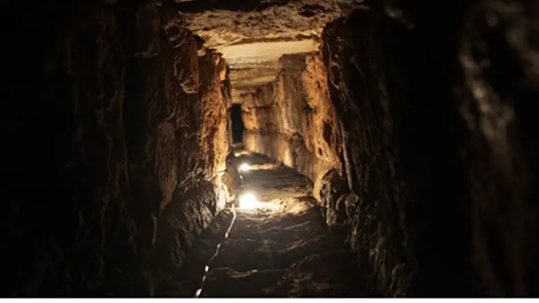 Digging site tunnel (illustration)