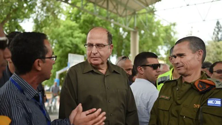 יעלון בתרגיל. היום