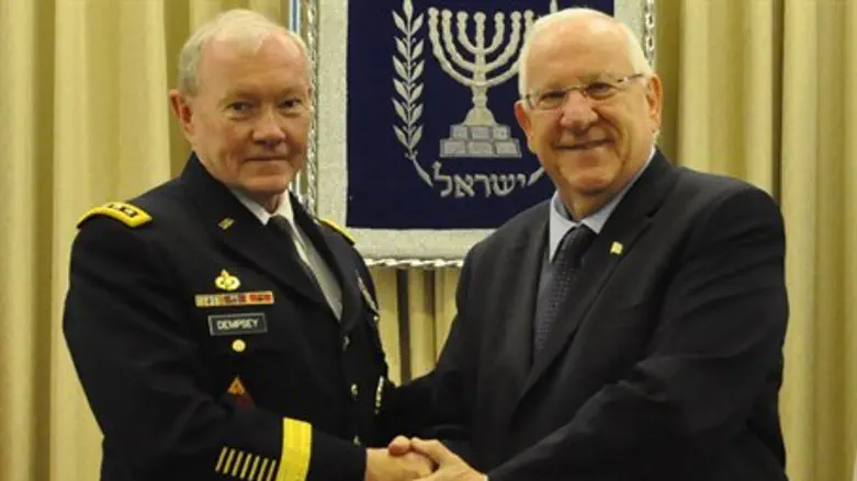Reuven Rivlin, Martin Dempsey
