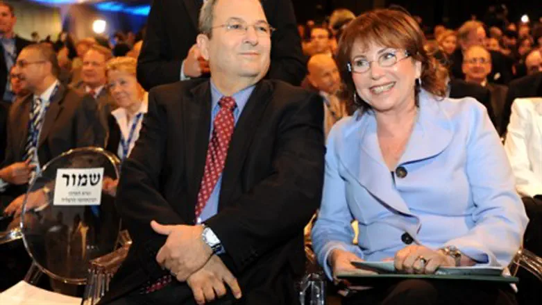 נילי פריאל ואהוד ברק