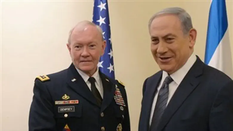 Dempsey and Netanyahu