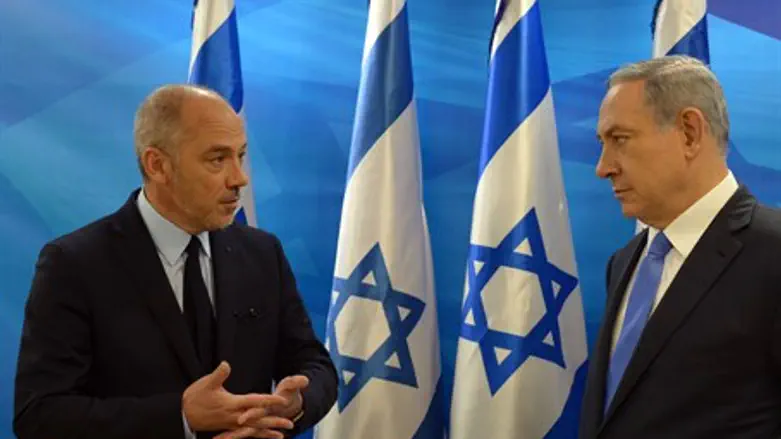 Stephane Richard, Binyamin Netanyahu