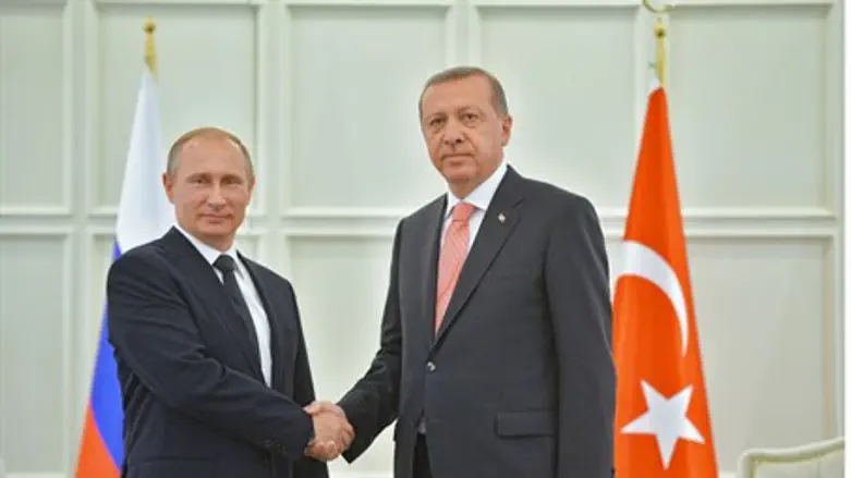 Vladimir Putin, Recep Tayyip Erdogan
