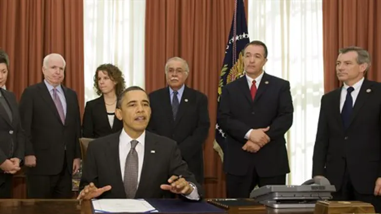 Obama and Congressmen