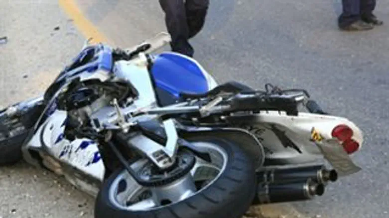 גורם לתאונות? תאונת אופנוע