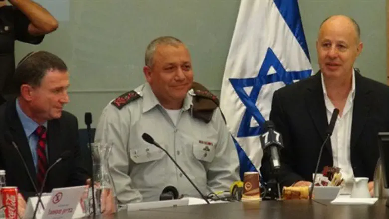 הרמטכ"ל בועדת חוץ וביטחון