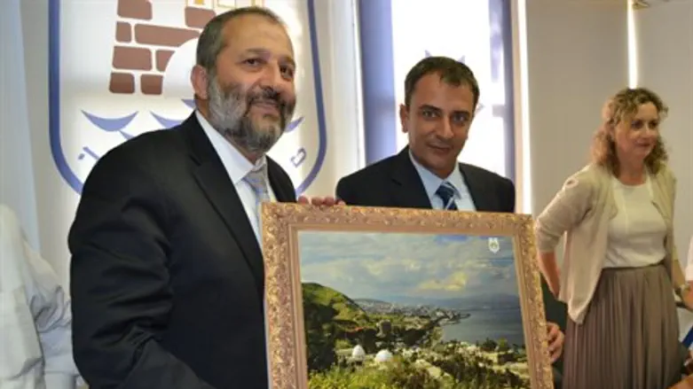 אריה דרעי בטבריה