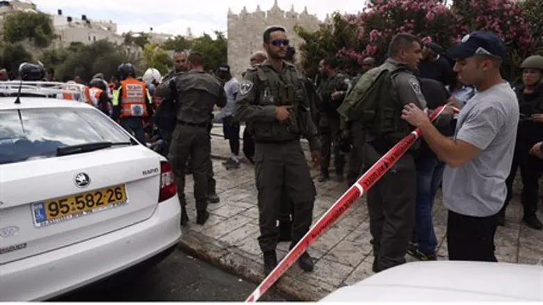 Scene of stabbing attack