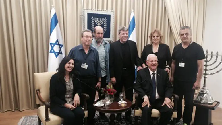 המפגש בבית הנשיא