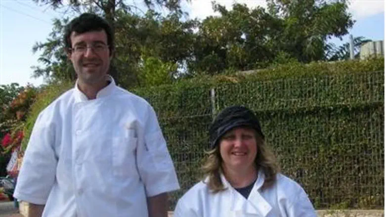 Les Saidel and his wife