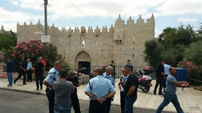 Сцена нападения у Шхемских ворот