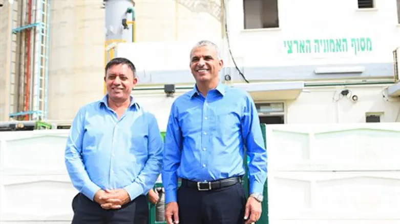 גבאי וכחלון, הבוקר