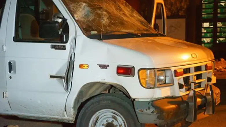 האמבולנס הצבאי שהותקף