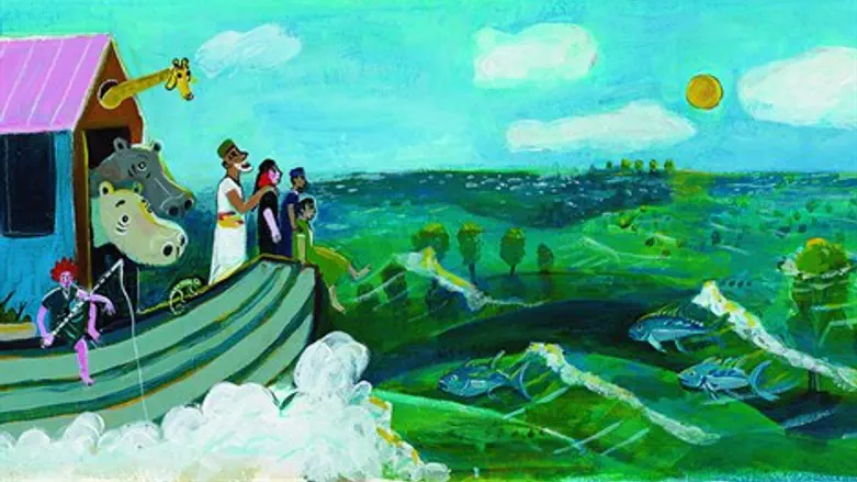 מבול של איורים