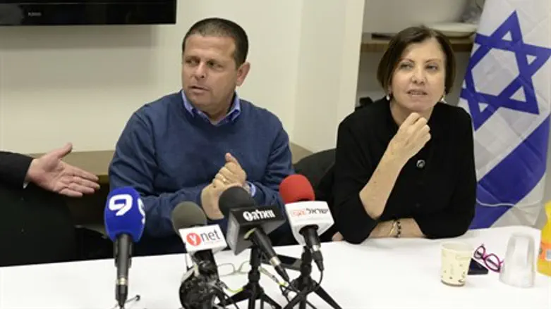 Zahava Galon, Eitan Cabel (file)