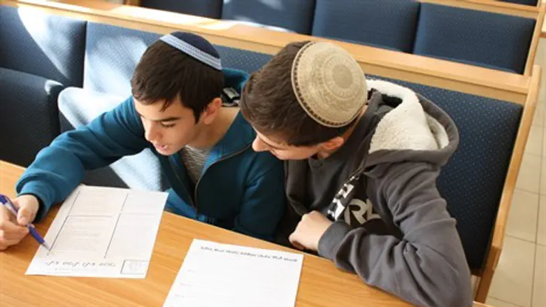 תלמידים בחינוך הדתי. (למצולמים אין קשר לכתבה)