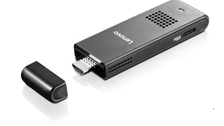 מחשב שלם בגודל זעיר. Idecentre Stick 300 של לנובו