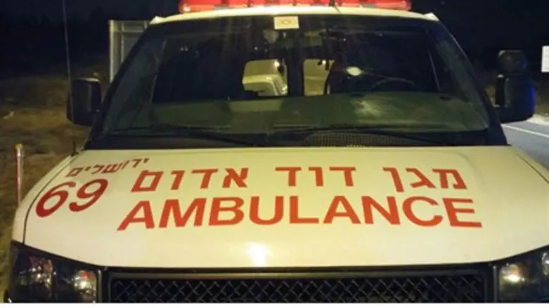 האמבולנס שנפגע