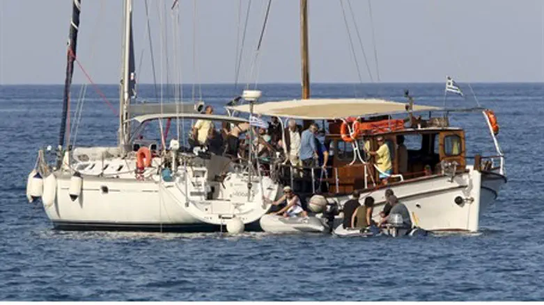 Participants in latest flotilla
