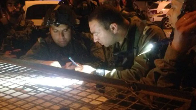 זירת הפיגוע סמוך לשבות רחל