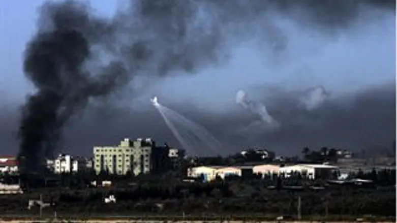 הפגזה בעזה. ארכיון