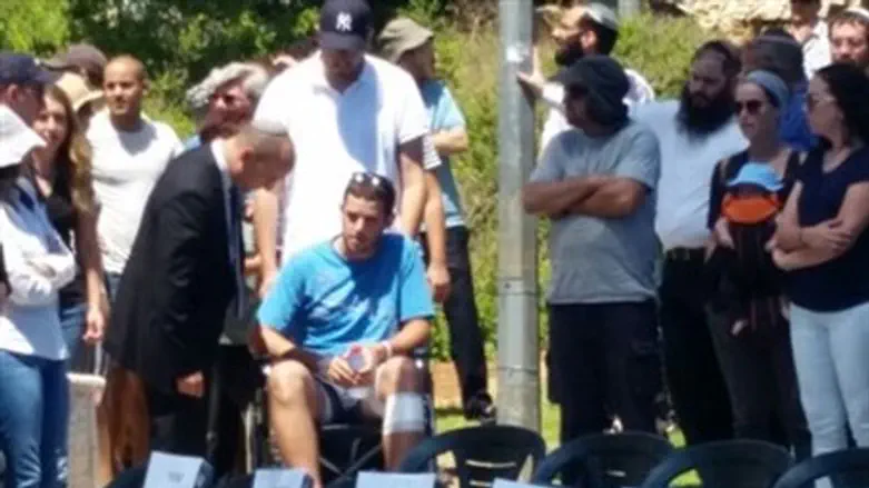 Похороны Малахи Моше Розенфельда (הי"ד)