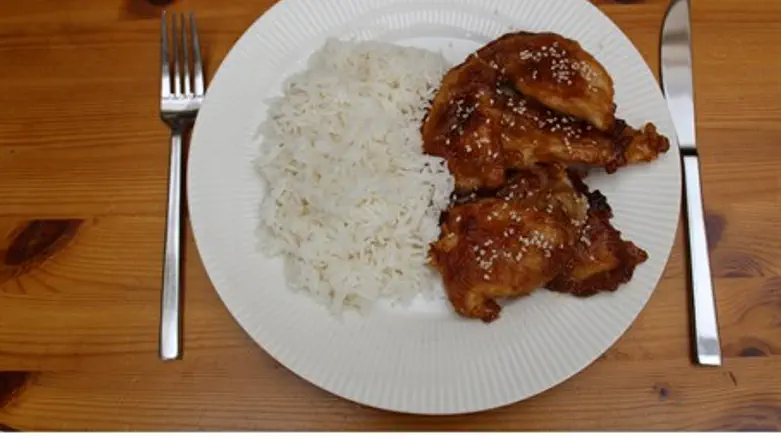 Teriyaki-style chicken