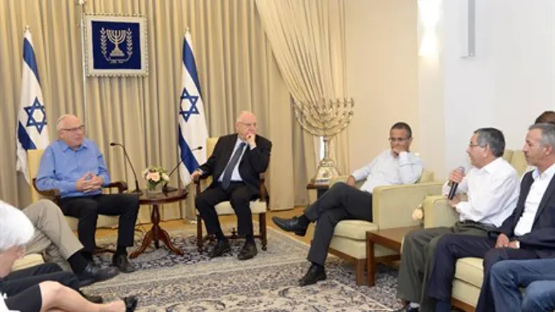 Президент и лидеры бедуинских общин