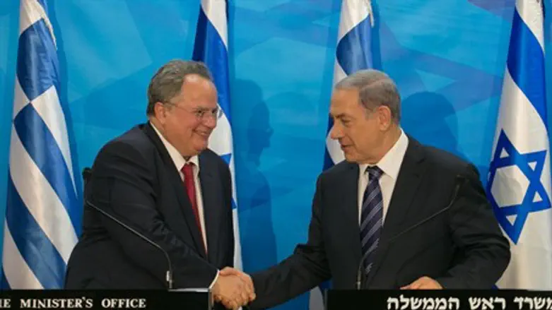 Binyamin Netanyahu, Nikolaos Kotzias