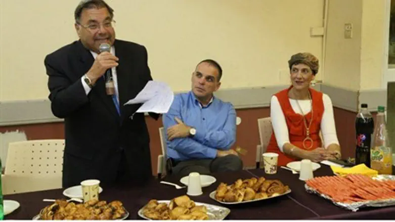 Rabbi Shlomo Riskin  speaks at Efrat dinner