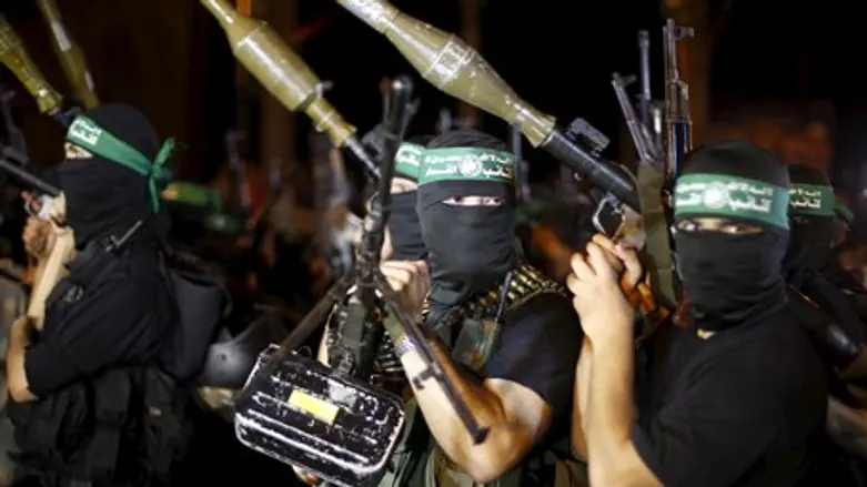 Hamas rally in Gaza City