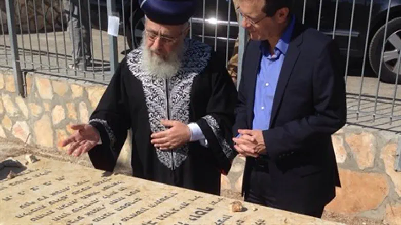 Рав Йосеф и Ицхак Герцог