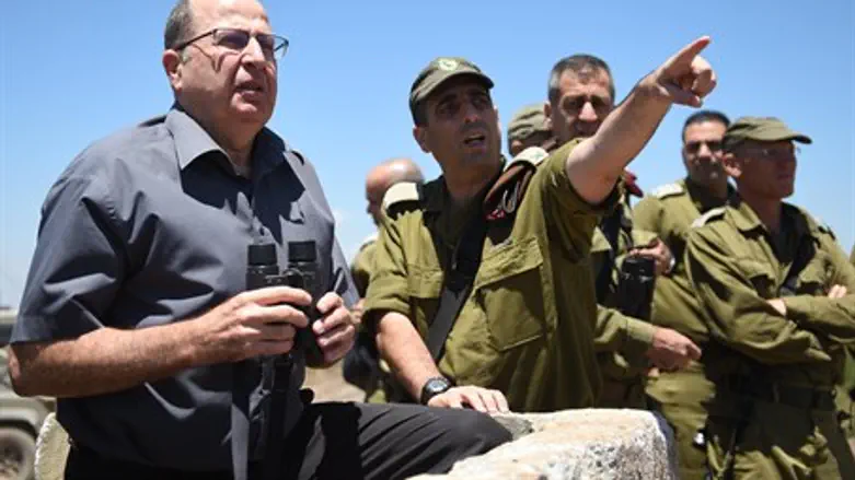 Moshe Ya'alon on the Golan Heights