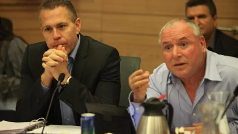 השר ארדן בועדת הפנים