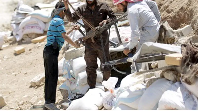 Ahrar al-Sham rebel fighters in Syria