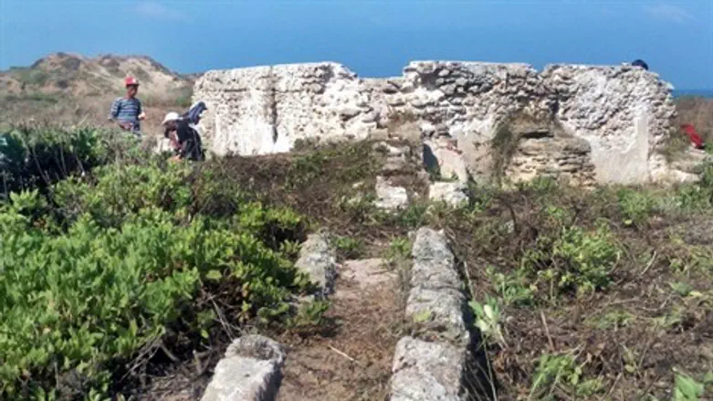 מערכת ההשקיה שנחשפה