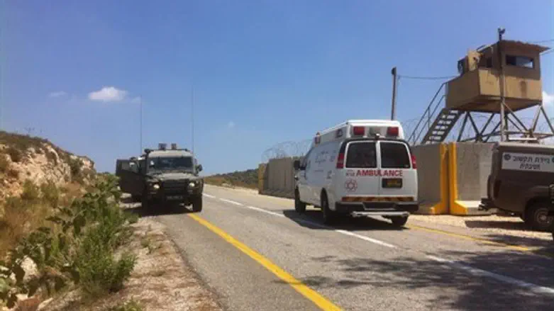 זירת הפיגוע