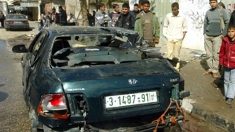 Взрывы в секторе Газы. Иллюстрация