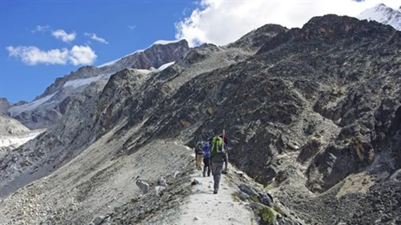 Hiking in the Andes (illustrative)