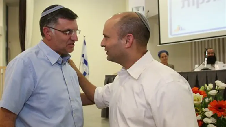 נפתלי בנט ודוד חטואל