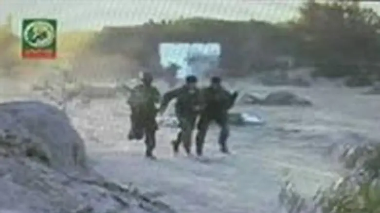תרגול חטיפת חייל ישראלי.