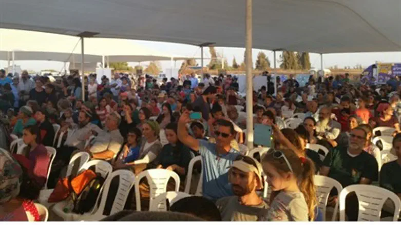 Массовый митинг в Кисуфим