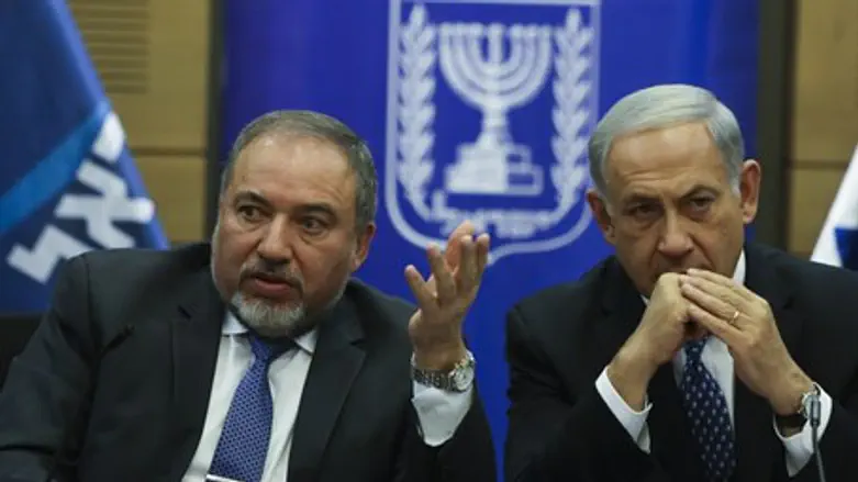 Avigdor Liberman, Binyamin Netanyahu