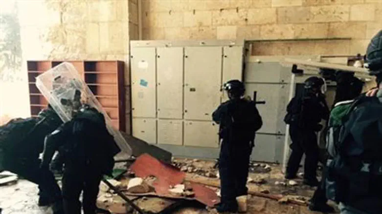Israel Police on Temple Mount
