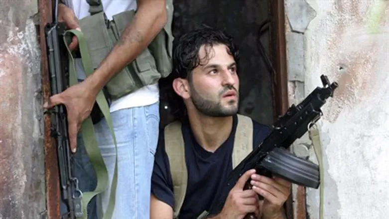 PFLP-GC terrorists (file)