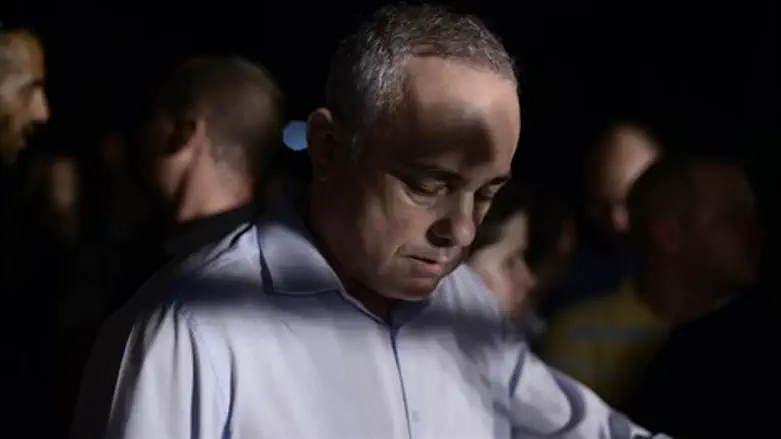 חתם או לא חתם? שטייניץ בהפגנה אמש