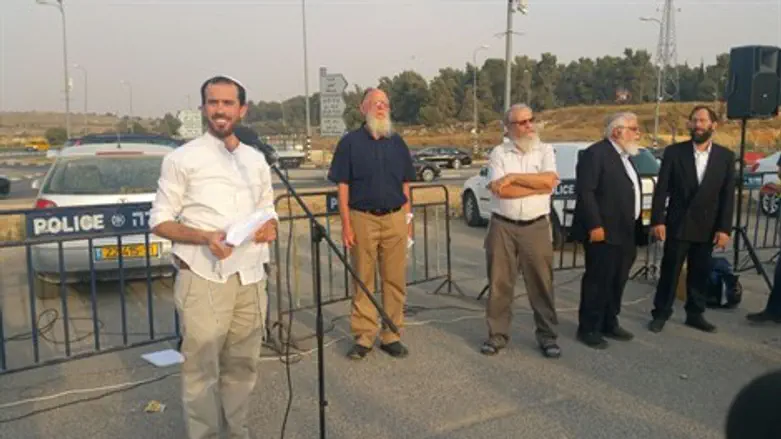 עצרת בגוש עציון