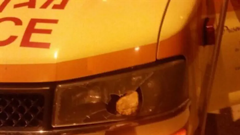 האמבולנס שהותקף